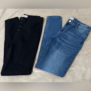 2️⃣ Girls Jordache Skinny Jeans Size 18